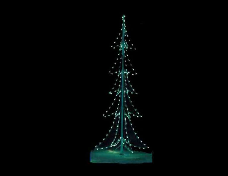 10' 3D Christmas Tree Holiday Light Display