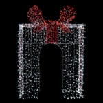 10' 3D Present Arch Holiday Light Display