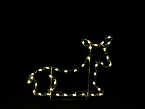 2.5' Laying Deer Holiday Light Display