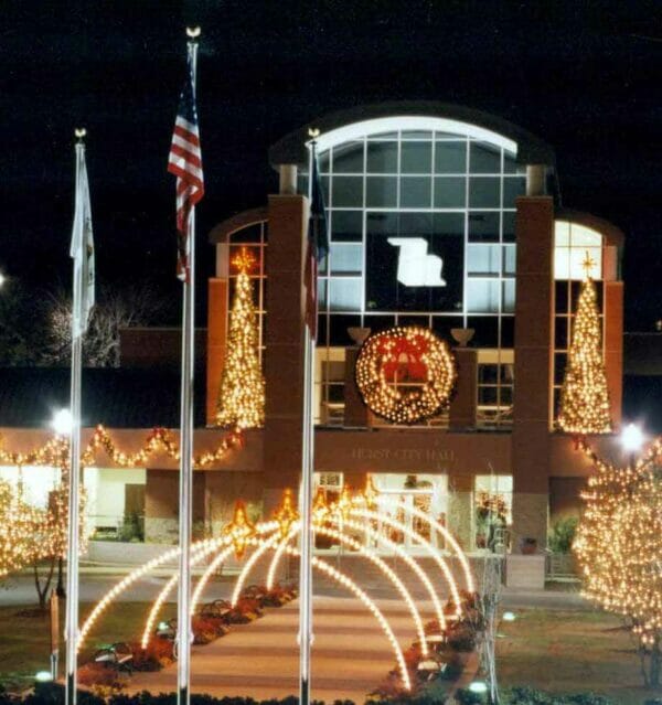 17' Lighted Arch Holiday Light Display