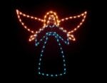 6' Angel Holiday Light Display