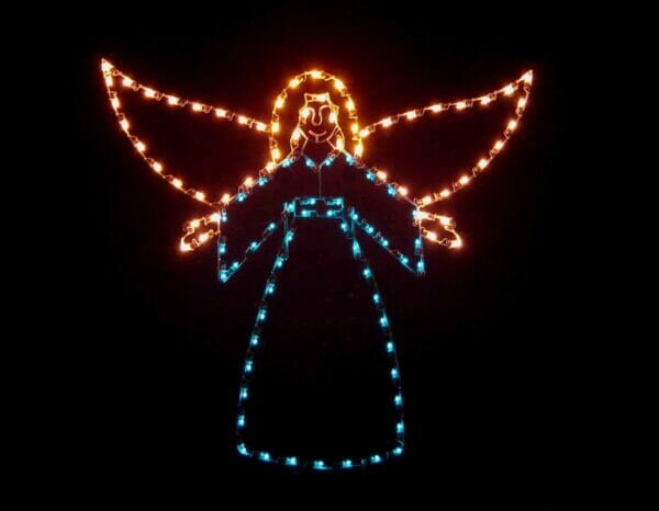 6' Angel Holiday Light Display