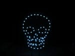 4' Skull Halloween Light Display