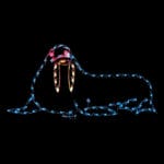 3' Walrus Holiday Light Display