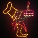 5' Elf Baker Holiday Light Display