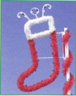 5' Garland Stocking Holiday Light Display