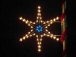 5' Silhouette Designer Snowflake Holiday Light Display