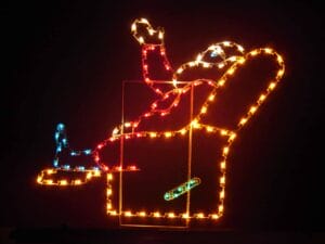 SANTA IN A RECLINER