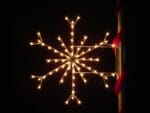 5' Silhouette Standard Snowflake Holiday Light Display