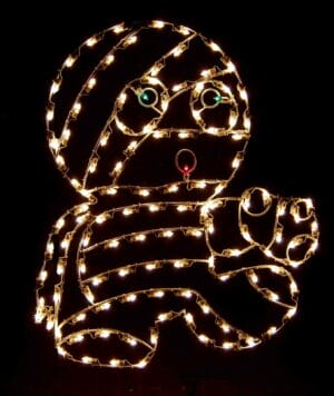5' Baby Mummy Halloween Light Display