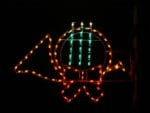 6' Silhouette Designer Series French Horn Holiday Light Display