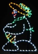 6' Snow Woman Holiday Light Display