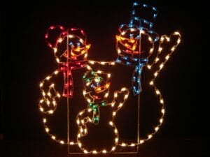 SNOWMAN FAMILY CAROLING