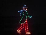 6.5' Man Skater Holiday Light Display