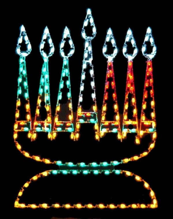 7' Kinara Holiday Light Display