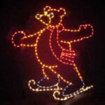 8' Bear Standing Holiday Light Display