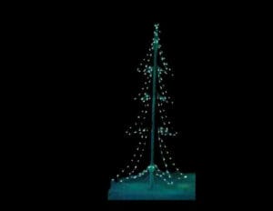 8' 3D Christmas Tree Holiday Light Display