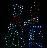 8' Mrs. Clause Baking Holiday Light Display