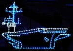 14' Aircraft Carrier Holiday Light Display