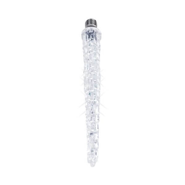 C9 9" LED Cool White Falling Icicle Lights