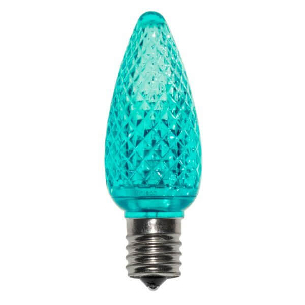 C9 SMD LED TEAL RETROFIT BULB 25 PACK