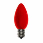 C9 Incandescent Ceramic Red Bulbs