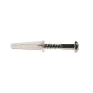 Clear Plastic Anchor 100 Pack