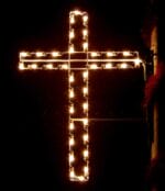 4' Cross Pole Mount Holiday Light Display