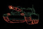 11' Custom Tank Holiday Light Display