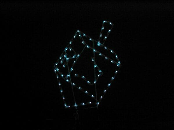 5' Dreidel Holiday Light Display