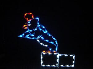 Penquin Holiday Display