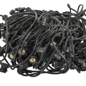 PRO GRADE® MEDIUM BASE LIGHT STRING WITH 18 INCH SPACING
