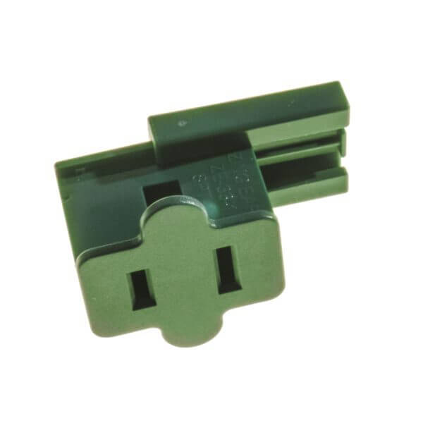 Female Attach On Vampire Plug SPT-1, Green 10 Pack