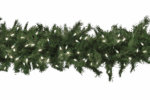 9' Taiga Evergreen® Garland With 150 LED Lights