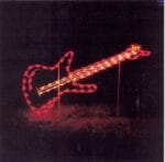 6' Guitar Holiday Light Display