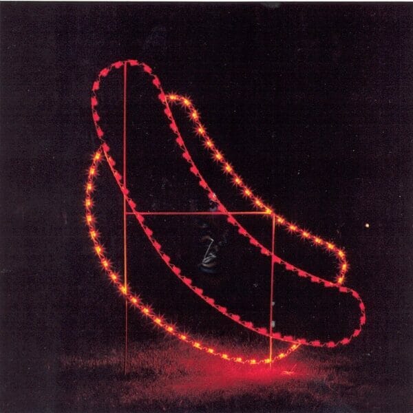 6' Hot Dog Holiday Light Display