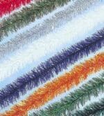 5 INCH FINE CUT GARLAND NON-LIT (SOLD BY THE FOOT)