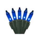 50 Light Blue Incandescent Christmas Minibrites®
