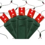 5MM LED Red Net Light Strings