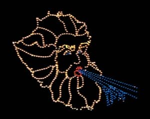 13' Old Man Winter Holiday Light Display