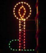 7 FOOT SILHOUETTE CANDLE