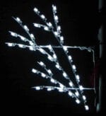 4' Silhouette Sprigg Holiday Light Display