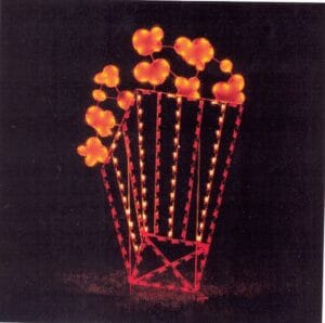 6' Popcorn Holiday Light Display