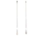 24" C9 LED Cool White Snowfall Tube