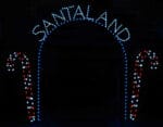 13' Santaland Arch Holiday Light Display