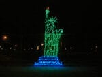 20' Statue Of Liberty Holiday Light Display