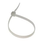 4" White Wire Tie 100 Pack