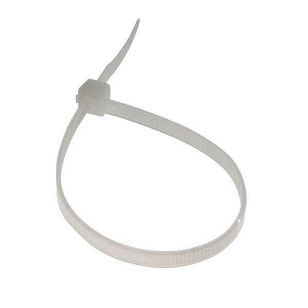4" White Wire Tie 100 Pack
