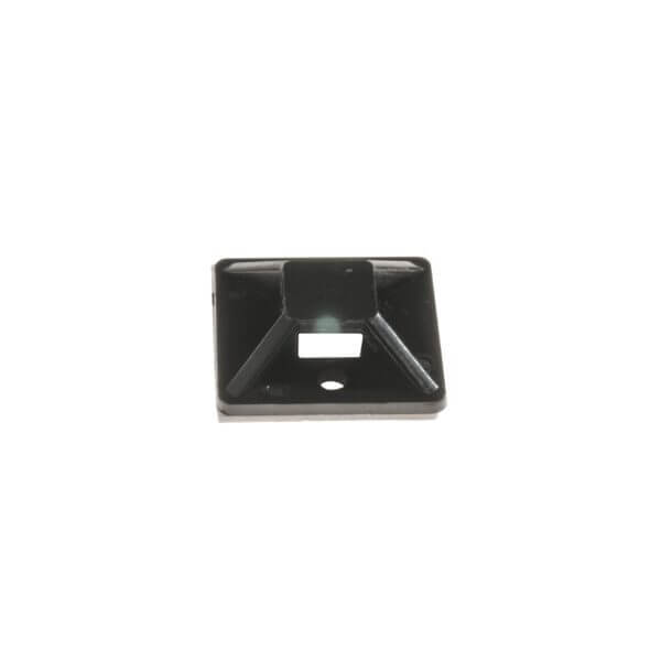 3/4" Black Wire Tie Mount 100 Pack