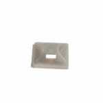 3/4" White Wire Tie Mount 100 Pack